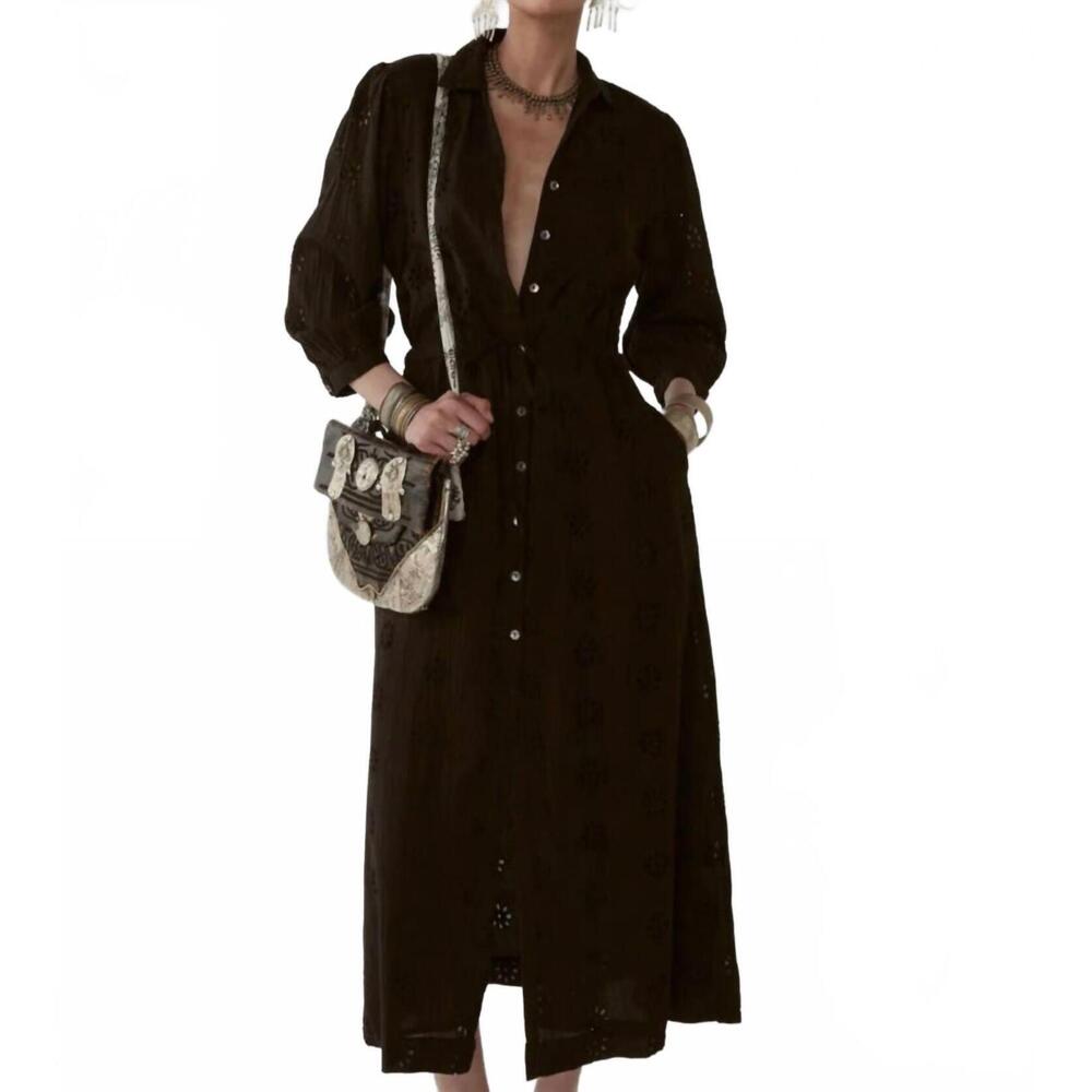 NEW MAISON HOTEL elsa dress in black